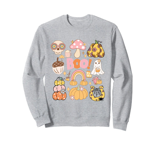 Floral Fall Boho And Sweatshirt - Unique Graphic for Adults - T-Shirt, Sweatshirt, Hoodie