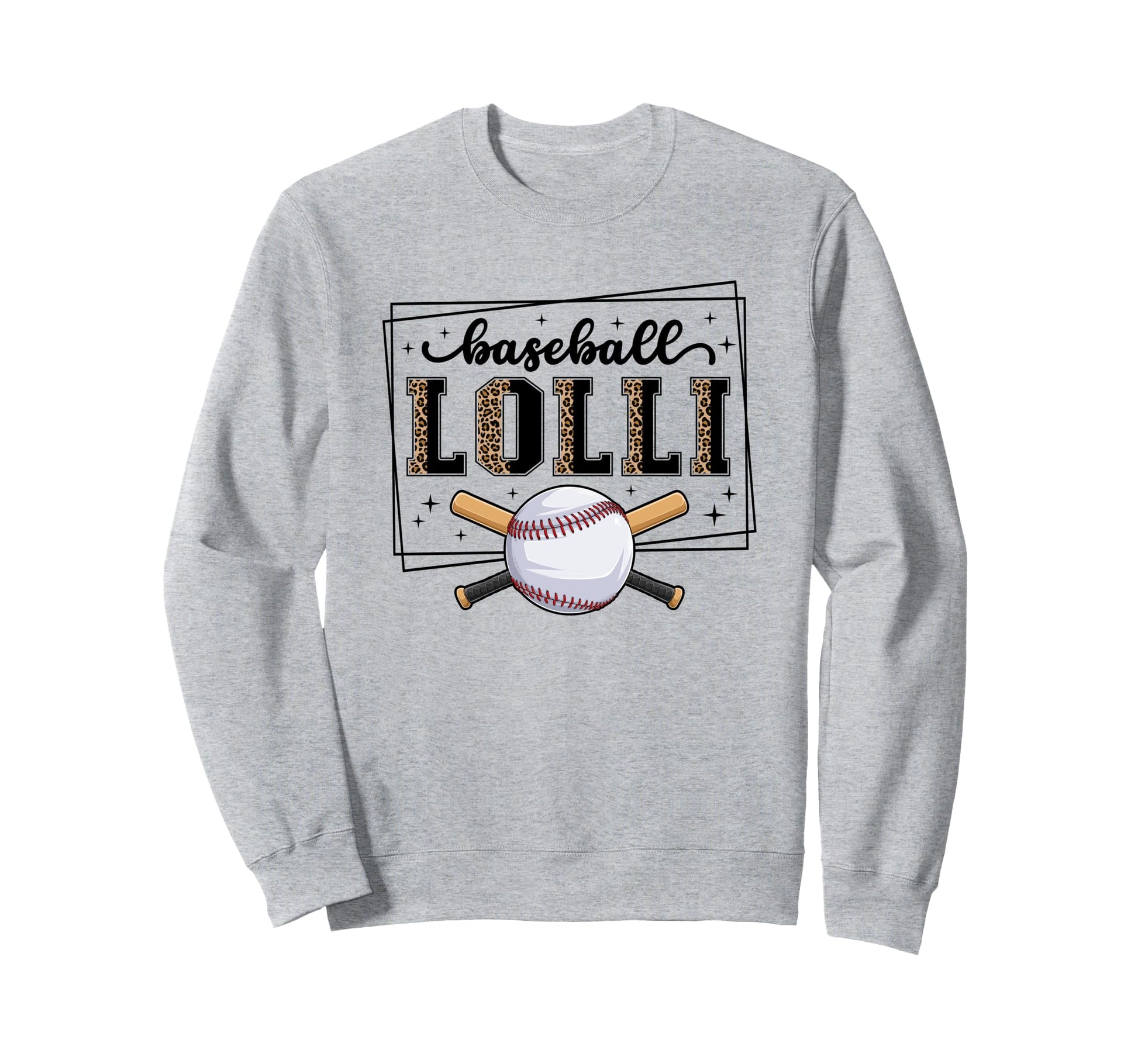 Baseball Lolli Grandma Lolli Sweatshirt - Novelty Apparel for Adults - T-Shirt, Sweatshirt, Hoodie