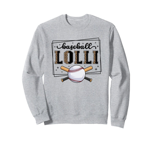 Baseball Lolli Grandma Lolli Sweatshirt - Novelty Apparel for Adults - T-Shirt, Sweatshirt, Hoodie