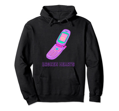 Broken Hearts Club Anime Manga Otaku Hoodie - Graphic Print Men Women - T-Shirt, Sweatshirt, Hoodie