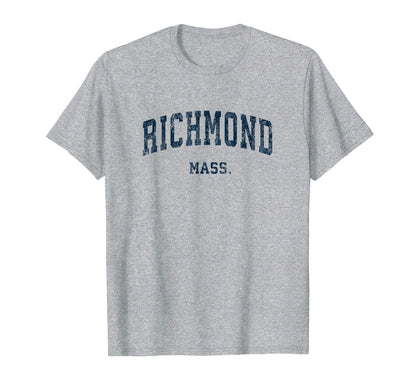 Richmond Massachusetts Ma Varsity T-Shirt - Streetwear Style for Adults - T-Shirt, Sweatshirt, Hoodie