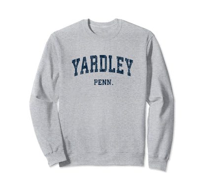 Yardley Pennsylvania Pa Varsity Sweatshirt - Casual Everyday Wear Unisex - T-Shirt, Sweatshirt, Hoodie