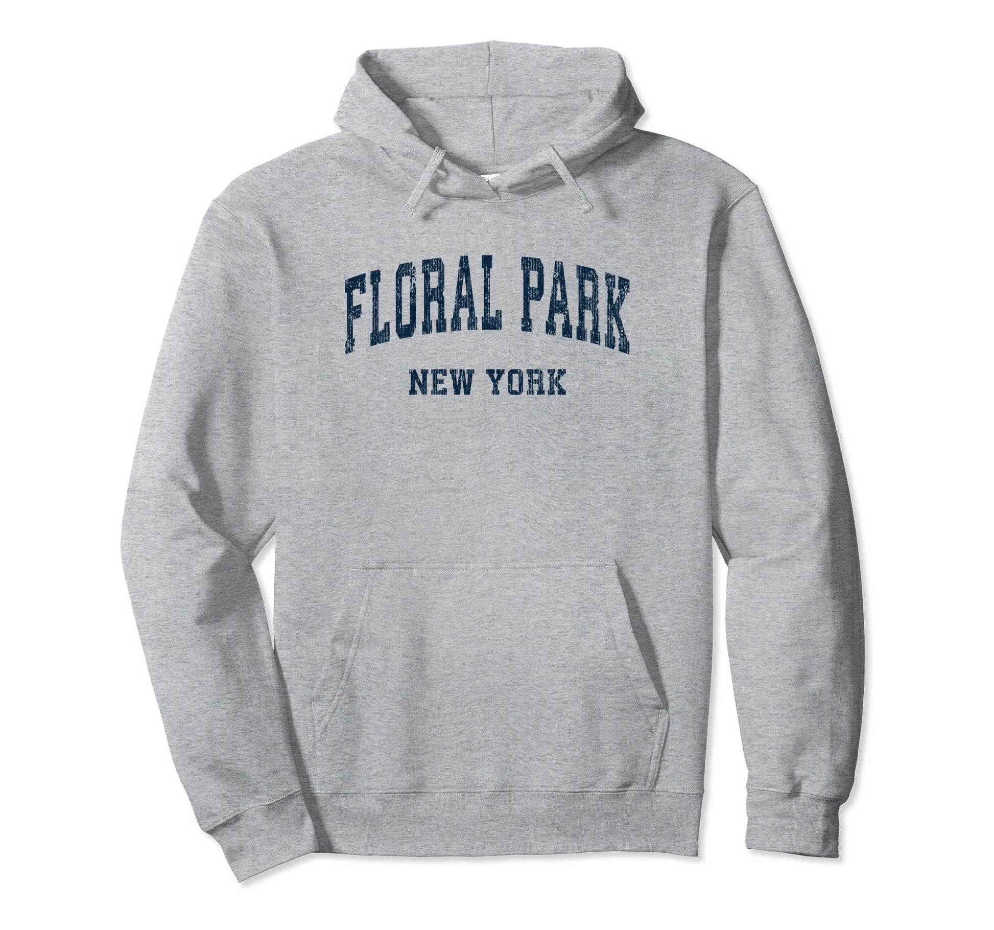 Floral Park New York Ny Varsity Hoodie - Minimalist Print for Adults - T-Shirt, Sweatshirt, Hoodie