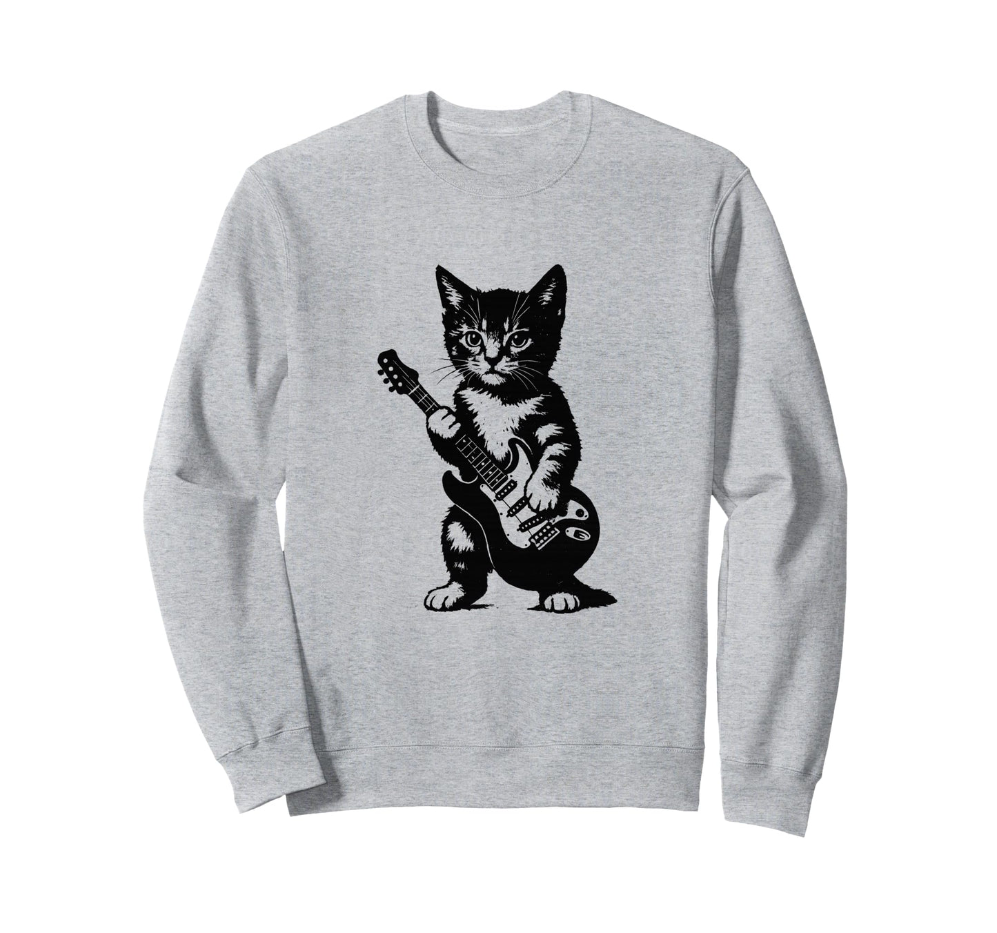 Punk Rock Y2K Kitten 90S Grunge Sweatshirt - Novelty Apparel for Adults - T-Shirt, Sweatshirt, Hoodie