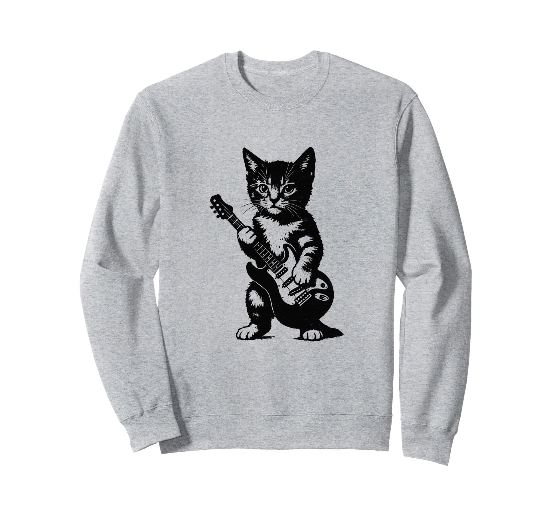 Punk Rock Y2K Kitten 90S Grunge Sweatshirt - Novelty Apparel for Adults - T-Shirt, Sweatshirt, Hoodie