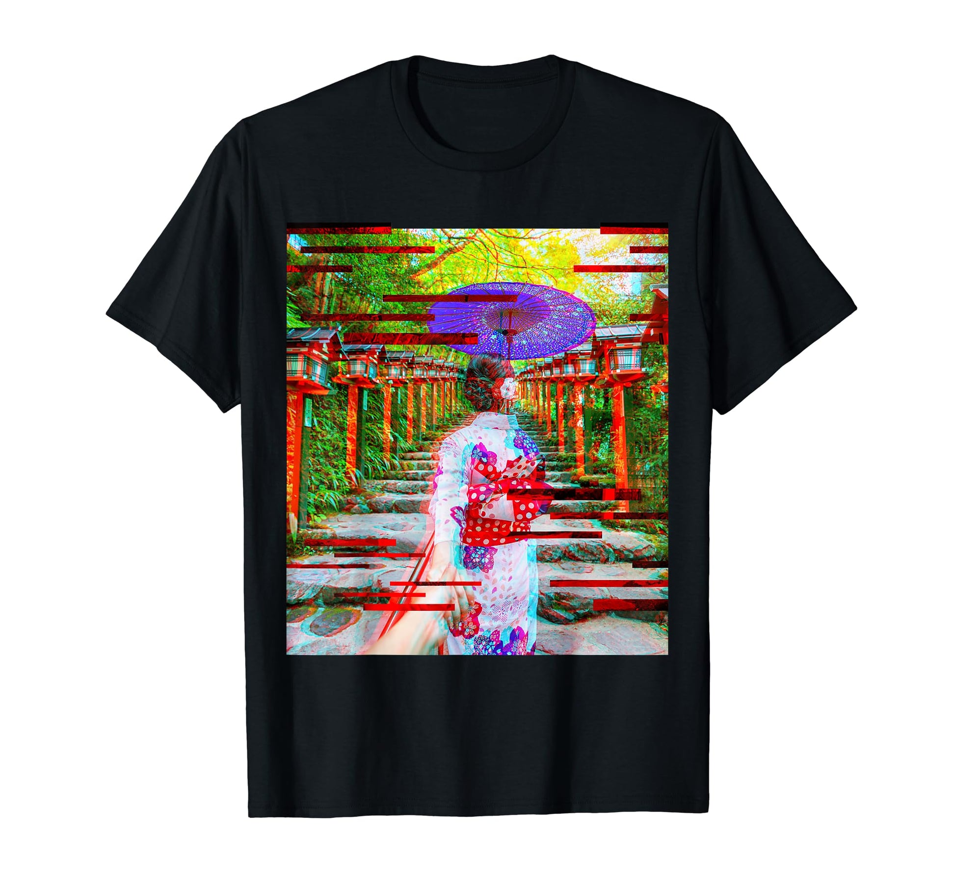 Japanese Traditional Kimono T-Shirt - Fun Novelty Design for Adults - T-Shirt, Sweatshirt, Hoodie