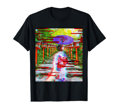 Japanese Traditional Kimono T-Shirt - Fun Novelty Design for Adults - T-Shirt, Sweatshirt, Hoodie