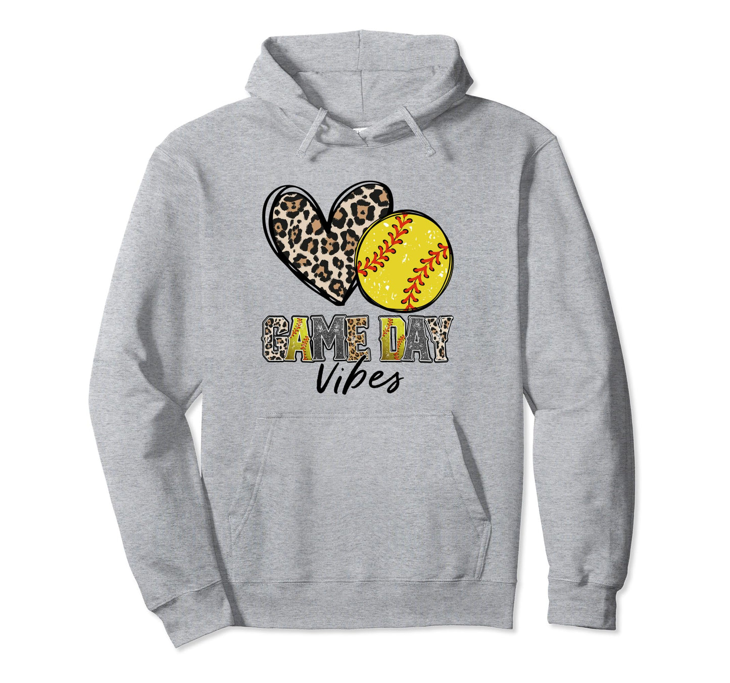 Softball Game Day Vibes Softball Mom Mama Hoodie - Streetwear Style Unisex - T-Shirt, Sweatshirt, Hoodie