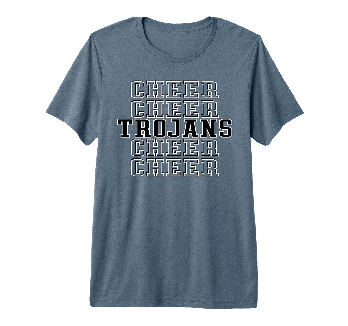 Trojans Cheer Squad Cheerleader Cheer T-Shirt - Novelty Apparel for Adults - T-Shirt, Sweatshirt, Hoodie