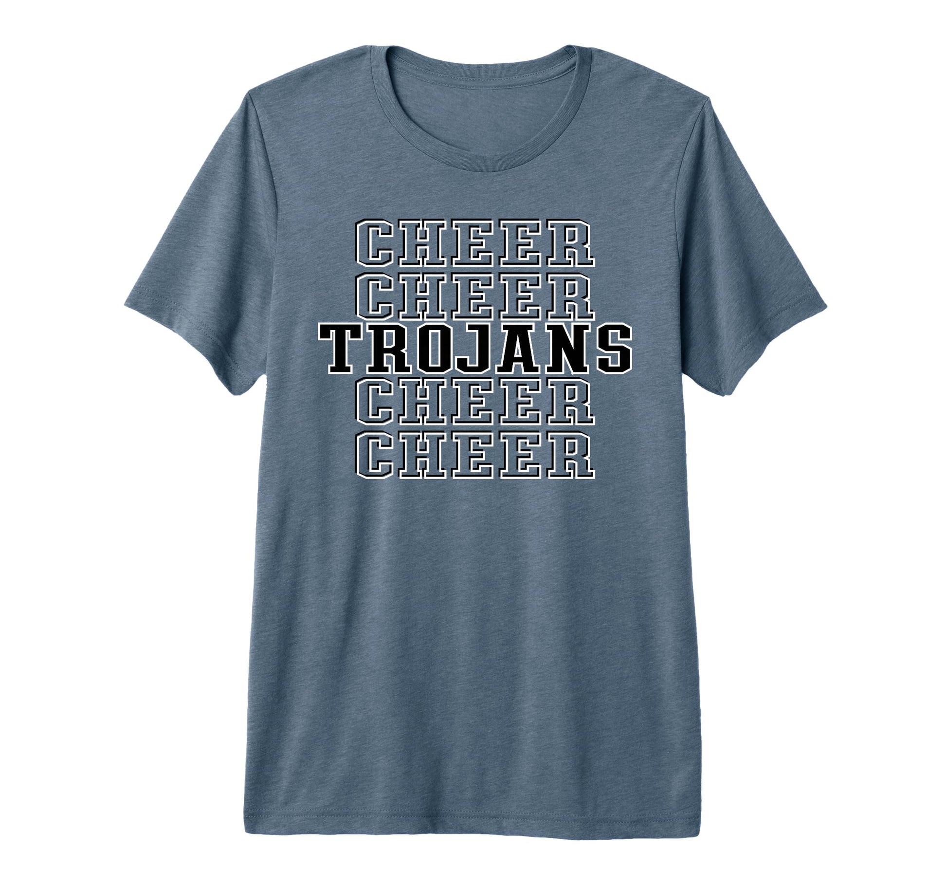 Trojans Cheer Squad Cheerleader Cheer T-Shirt - Novelty Apparel for Adults - T-Shirt, Sweatshirt, Hoodie