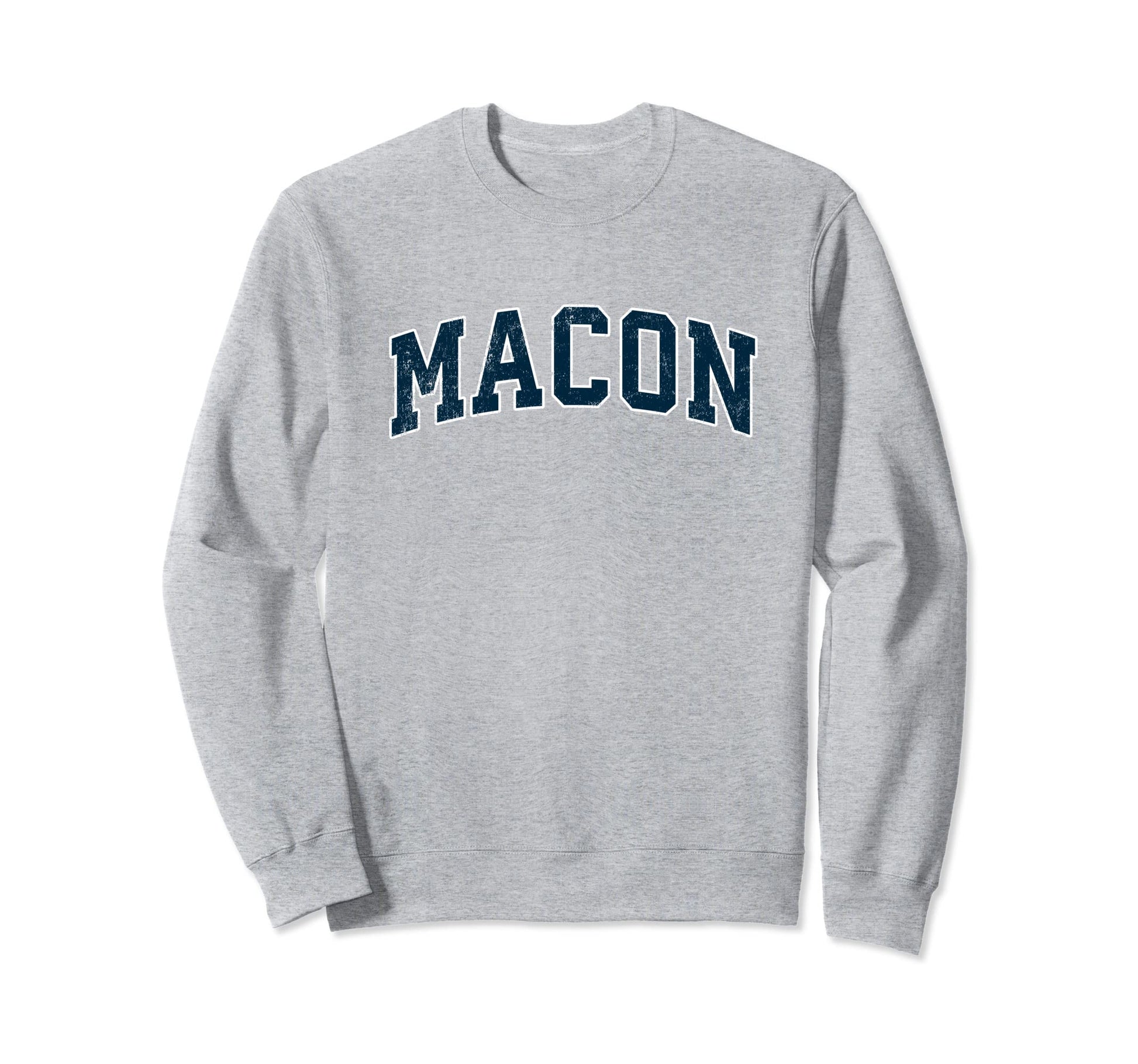 Macon Georgia Ga Varsity Sports Sweatshirt - Fun Novelty Design Men Women - T-Shirt, Sweatshirt, Hoodie