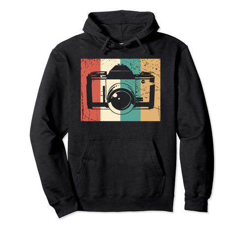Eighties Photography Camera Hoodie - Graphic Print Unisex - T-Shirt, Sweatshirt, Hoodie