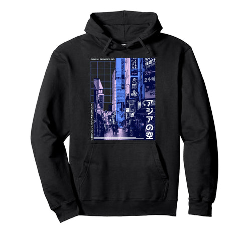 Vaporwave Aesthetic Japan 80S 90S Tokyo Hoodie - Unique Graphic Unisex - T-Shirt, Sweatshirt, Hoodie