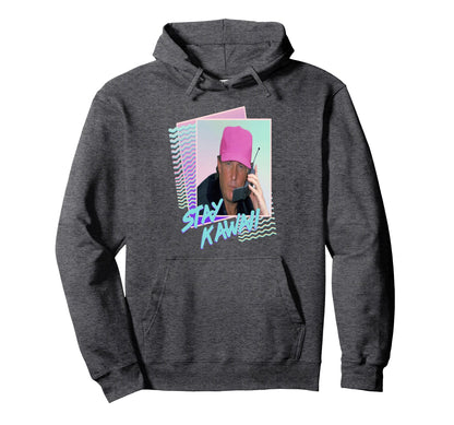 Trump Vaporwave Aesthetic Donald Hoodie - Fun Novelty Design Men Women - T-Shirt, Sweatshirt, Hoodie