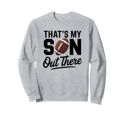 Football Mom Dad Proud Parent Game Sweatshirt - Aesthetic Graphic Unisex - T-Shirt, Sweatshirt, Hoodie
