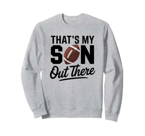 Football Mom Dad Proud Parent Game Sweatshirt - Aesthetic Graphic Unisex - T-Shirt, Sweatshirt, Hoodie