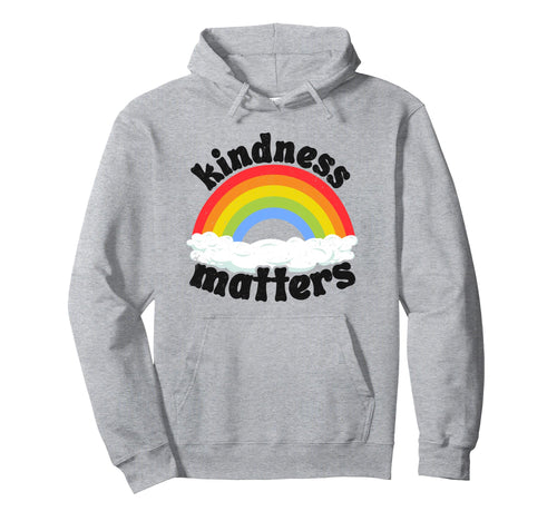 Positive Anti Bullying Rainbow Sped Hoodie - Aesthetic Graphic for Adults - T-Shirt, Sweatshirt, Hoodie