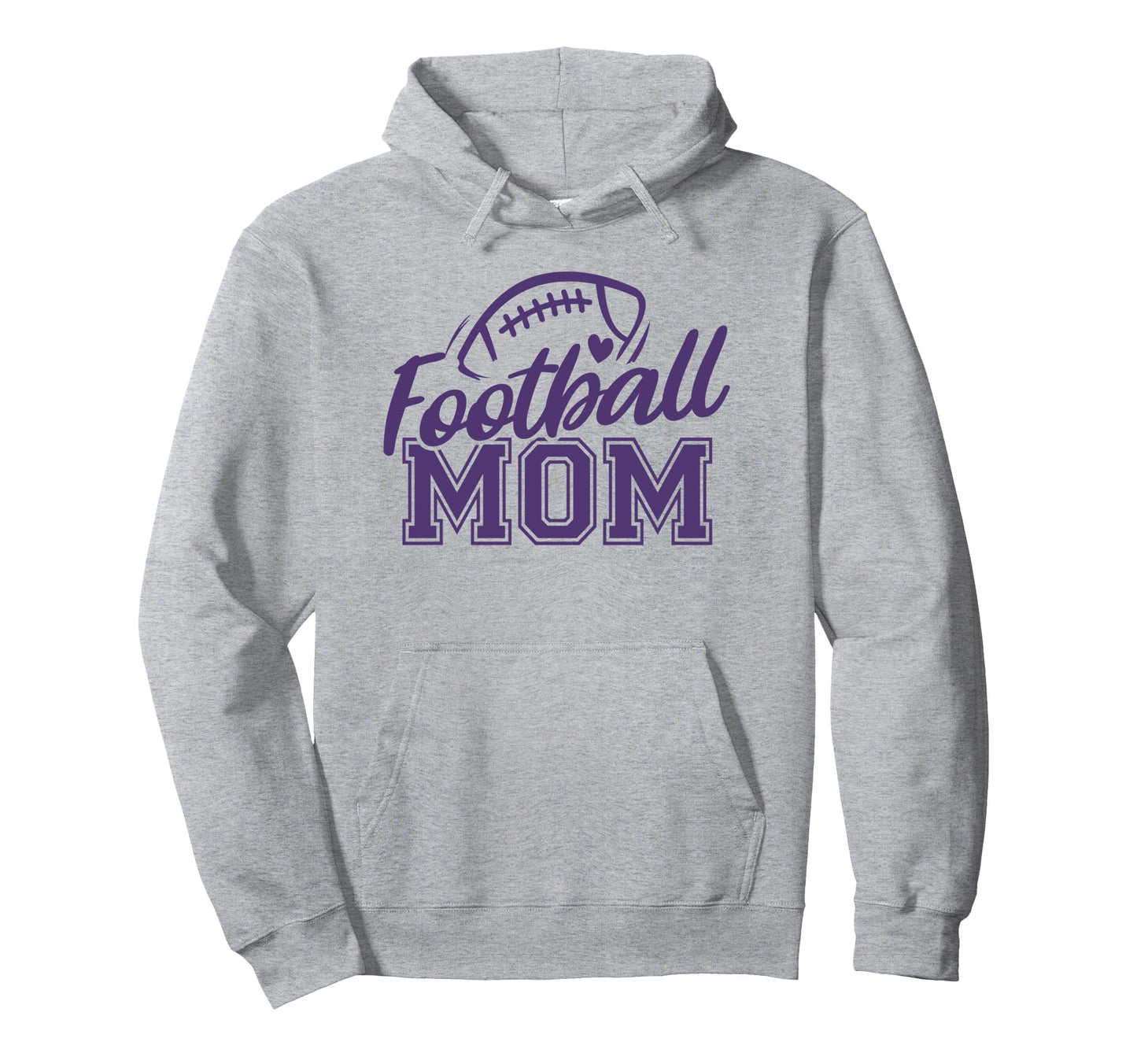 Womens Game Day Purple And White High Hoodie - Aesthetic Graphic Unisex - T-Shirt, Sweatshirt, Hoodie