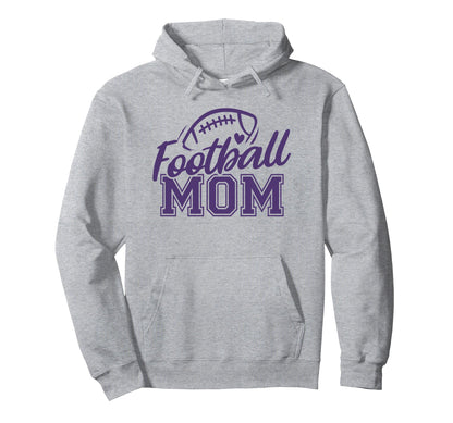 Womens Game Day Purple And White High Hoodie - Aesthetic Graphic Unisex - T-Shirt, Sweatshirt, Hoodie