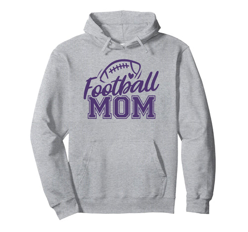 Womens Game Day Purple And White High Hoodie - Aesthetic Graphic Unisex - T-Shirt, Sweatshirt, Hoodie