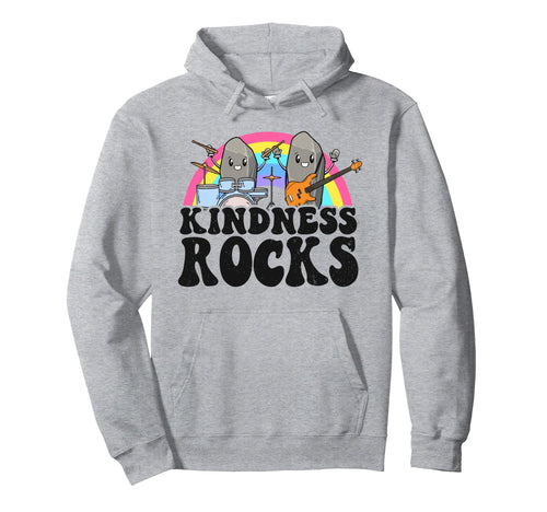 Anti Bullying Rainbow Hippie Music Hoodie - Casual Everyday Wear Unisex - T-Shirt, Sweatshirt, Hoodie