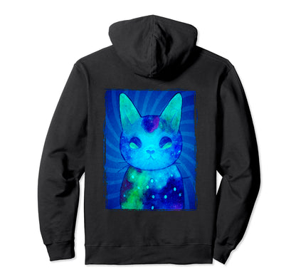 Celestial Cat Boho Mystical Cat Hoodie - Casual Everyday Wear for Adults - T-Shirt, Sweatshirt, Hoodie