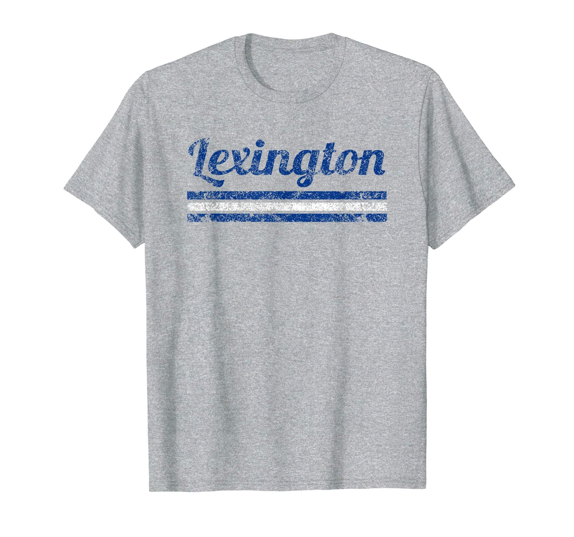 Lexington Kentucky Weathered Stripe T-Shirt - Unique Graphic Unisex - T-Shirt, Sweatshirt, Hoodie