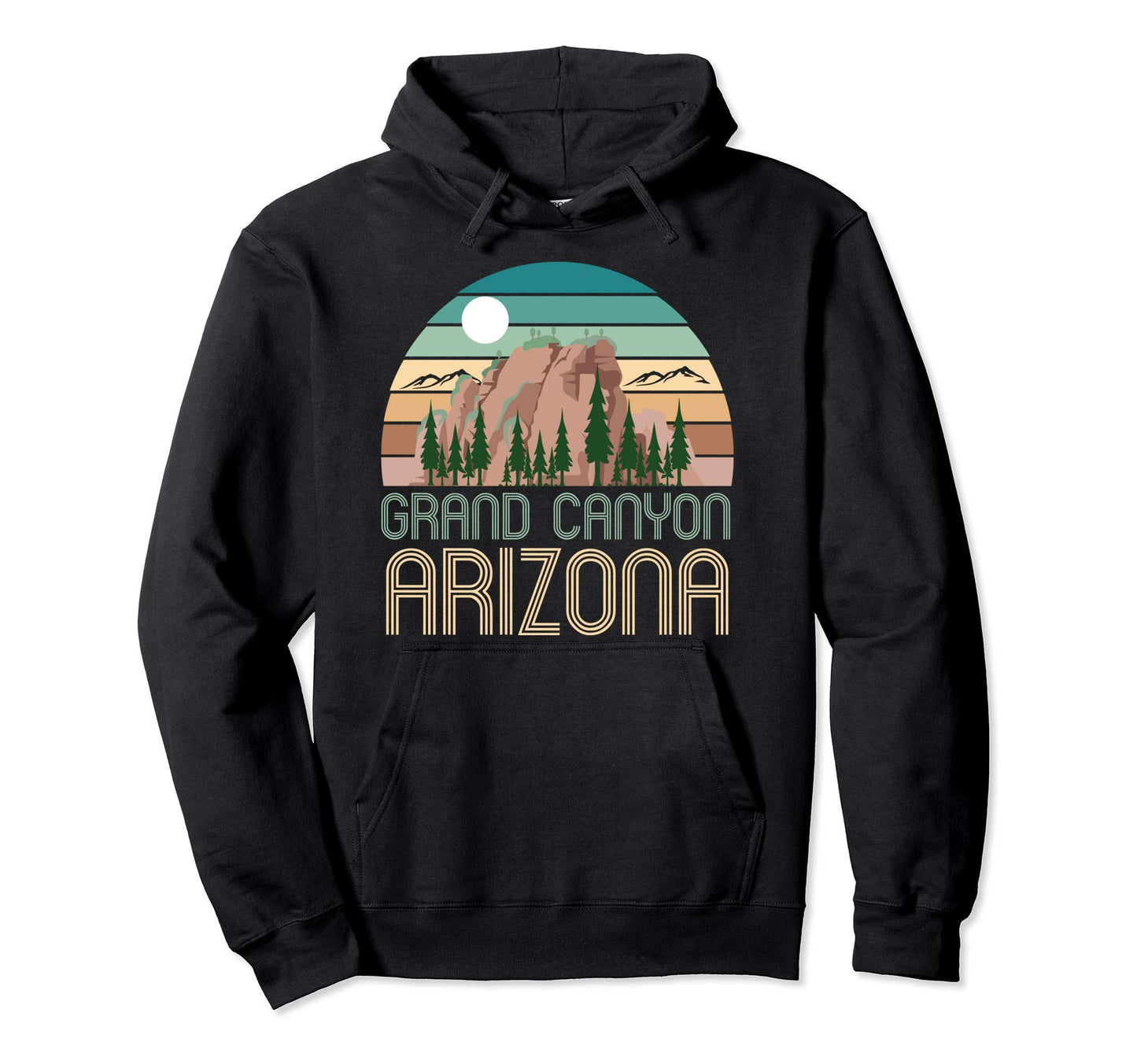 Grand Canyon National Park Artistic Nature Hoodie - Trendy Graphic Unisex - T-Shirt, Sweatshirt, Hoodie