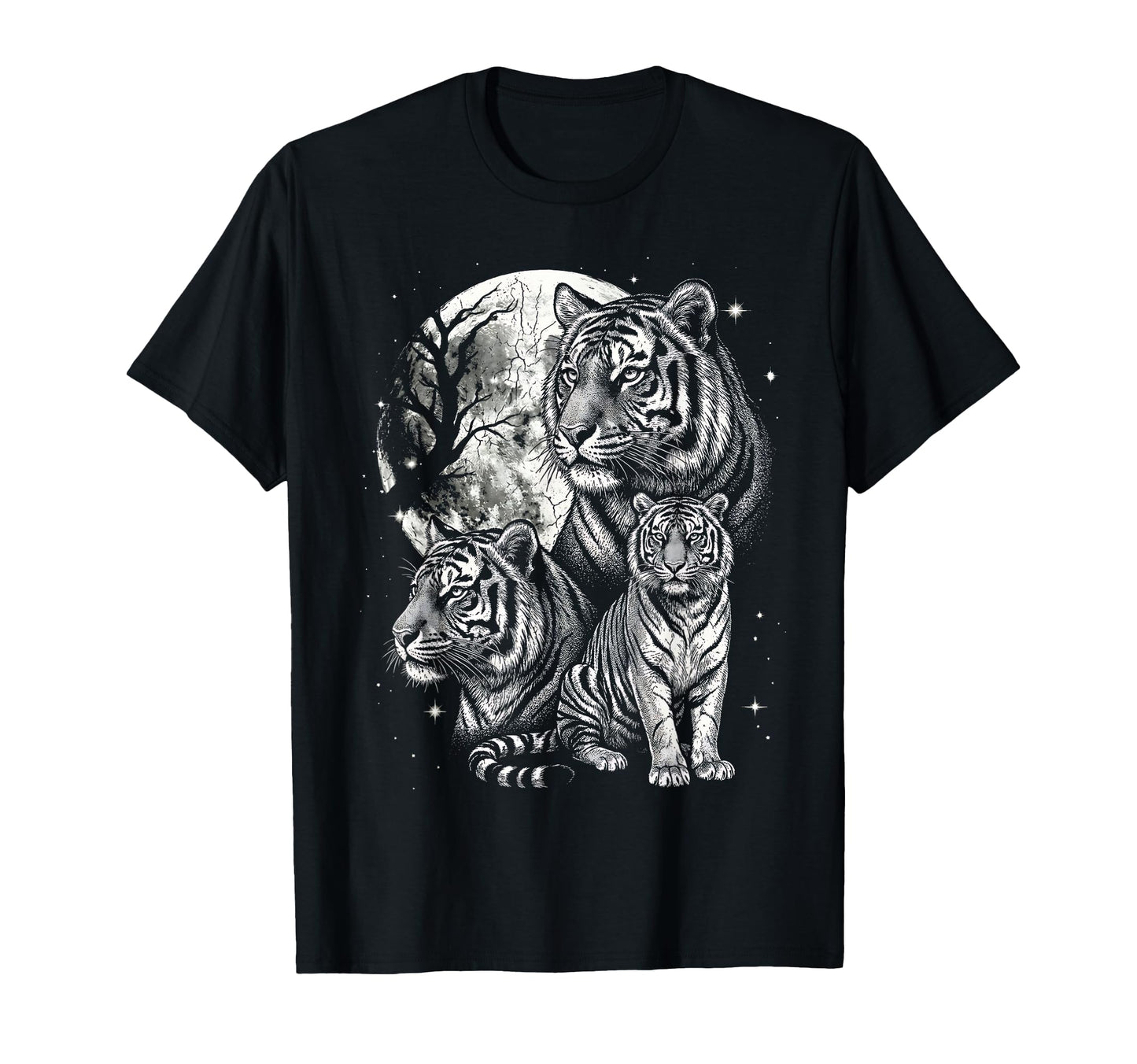 Tiger 90S Aesthetic Y2K Tiger T-Shirt - Custom Art Print Unisex - T-Shirt, Sweatshirt, Hoodie