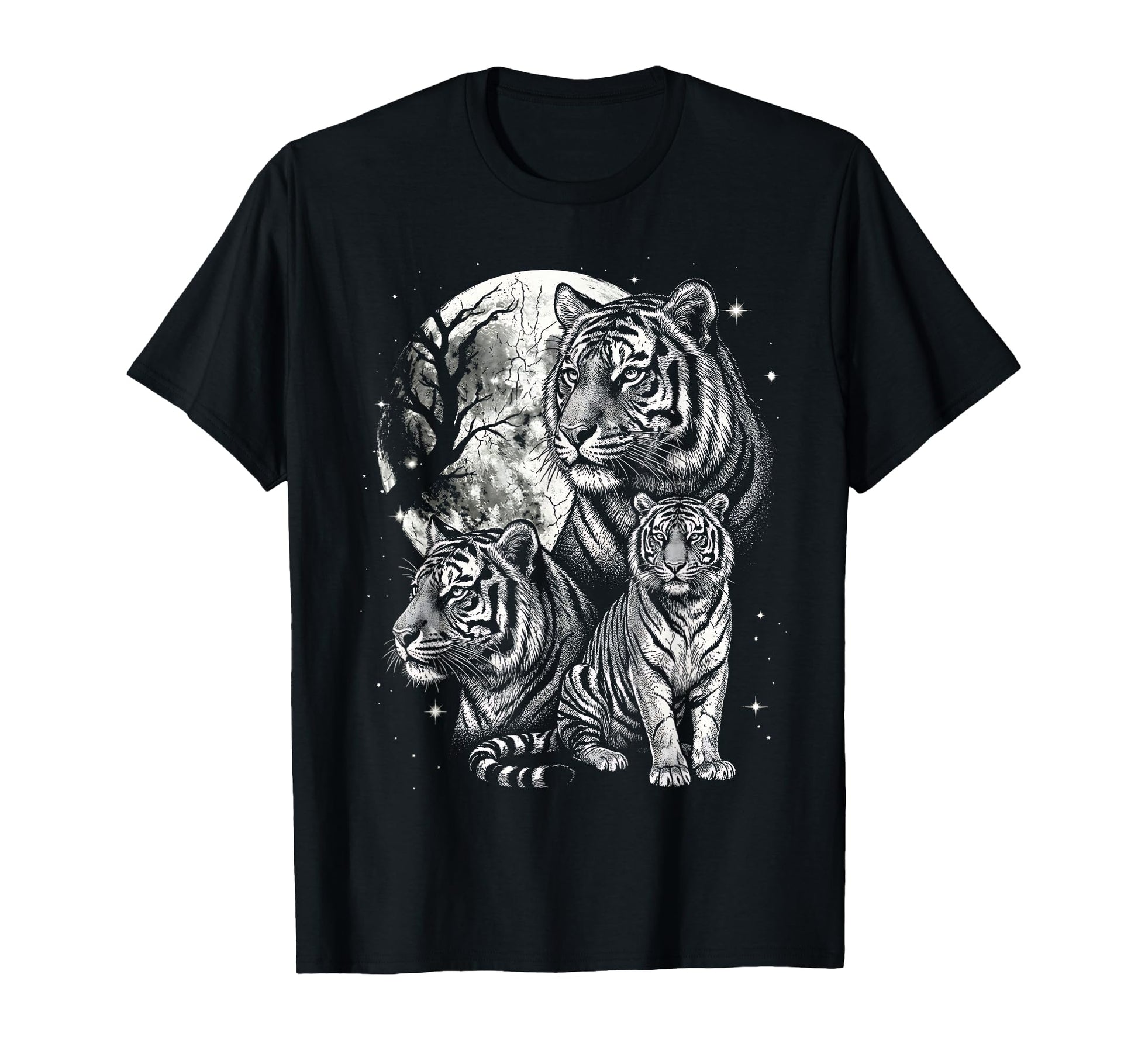 Tiger 90S Aesthetic Y2K Tiger T-Shirt - Custom Art Print Unisex - T-Shirt, Sweatshirt, Hoodie