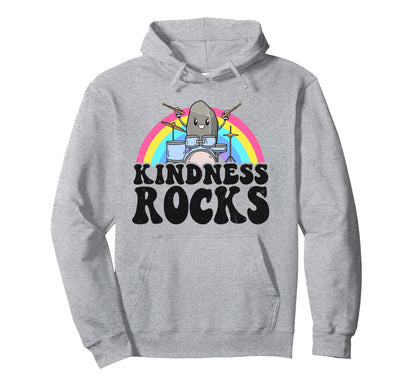 Anti Bullying Rainbow Hippie Music Hoodie - Custom Art Print Men Women - T-Shirt, Sweatshirt, Hoodie
