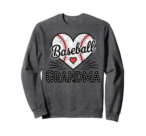 Baseball Nana Grandma Player Fan Sweatshirt - Trendy Graphic Unisex - T-Shirt, Sweatshirt, Hoodie