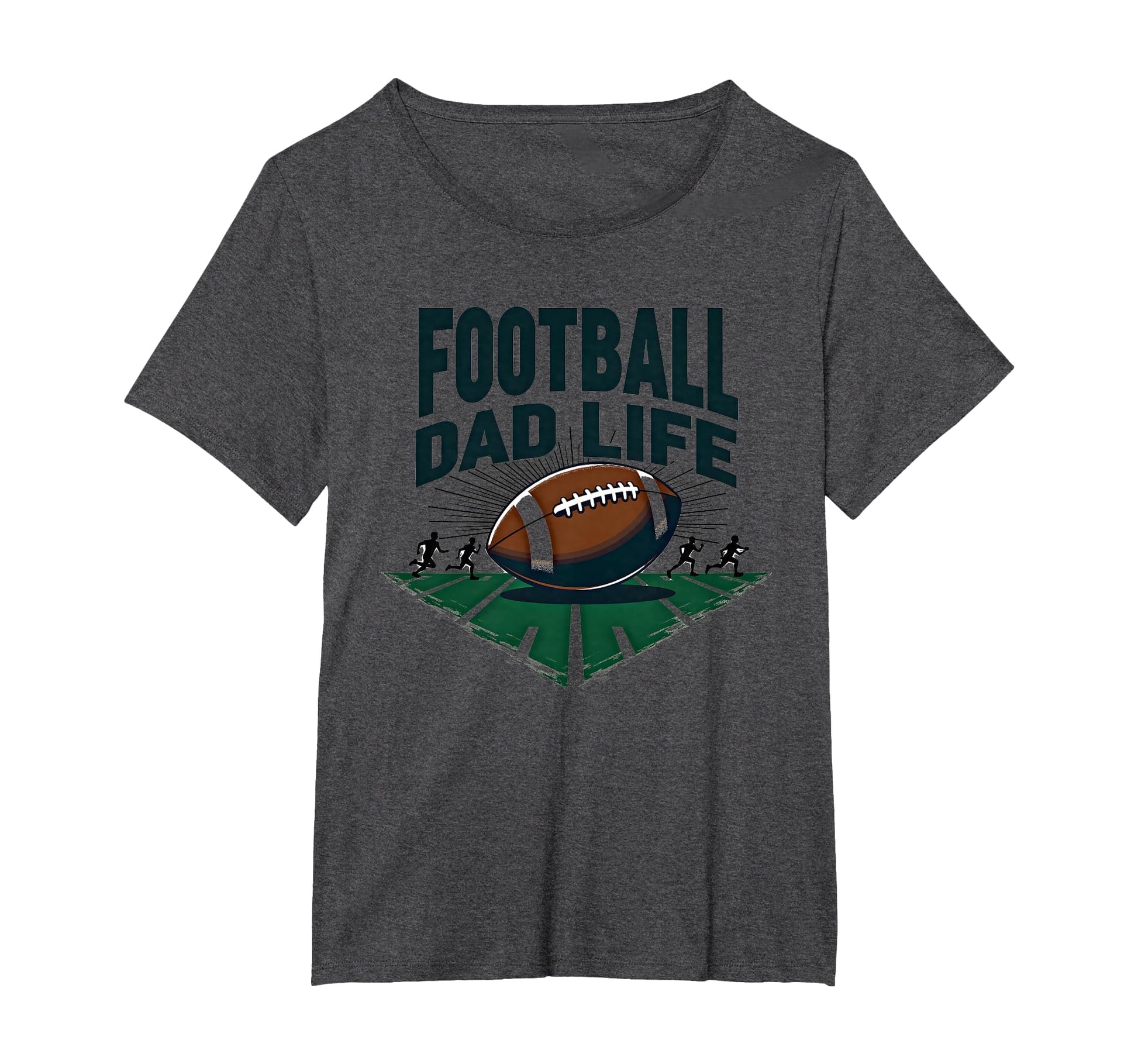 Football Dad Life Proud Father Game Day T-Shirt - Minimalist Print Unisex - T-Shirt, Sweatshirt, Hoodie