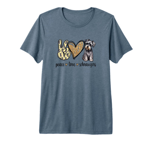 Funny Womens Peace Love Miniature T-Shirt - Aesthetic Graphic for Adults - T-Shirt, Sweatshirt, Hoodie