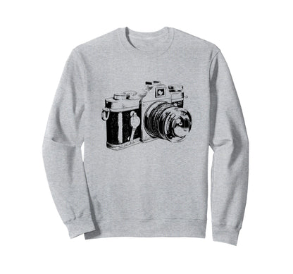 Camera Photography Sweatshirt - Graphic Print Unisex - T-Shirt, Sweatshirt, Hoodie