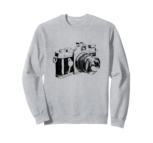 Camera Photography Sweatshirt - Graphic Print Unisex - T-Shirt, Sweatshirt, Hoodie