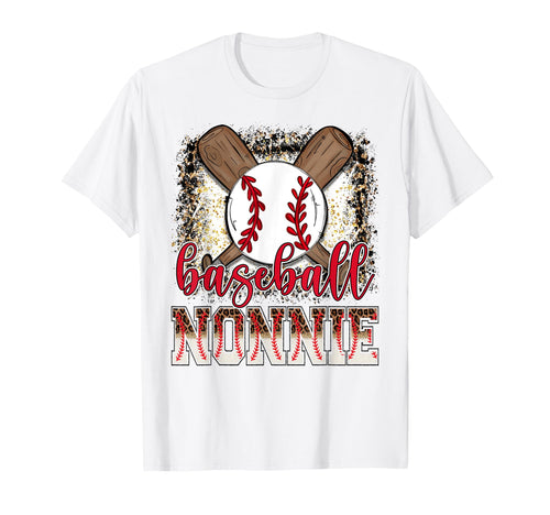 Baseball Nonnie Leopard Proud Ball T-Shirt - Aesthetic Graphic Unisex - T-Shirt, Sweatshirt, Hoodie