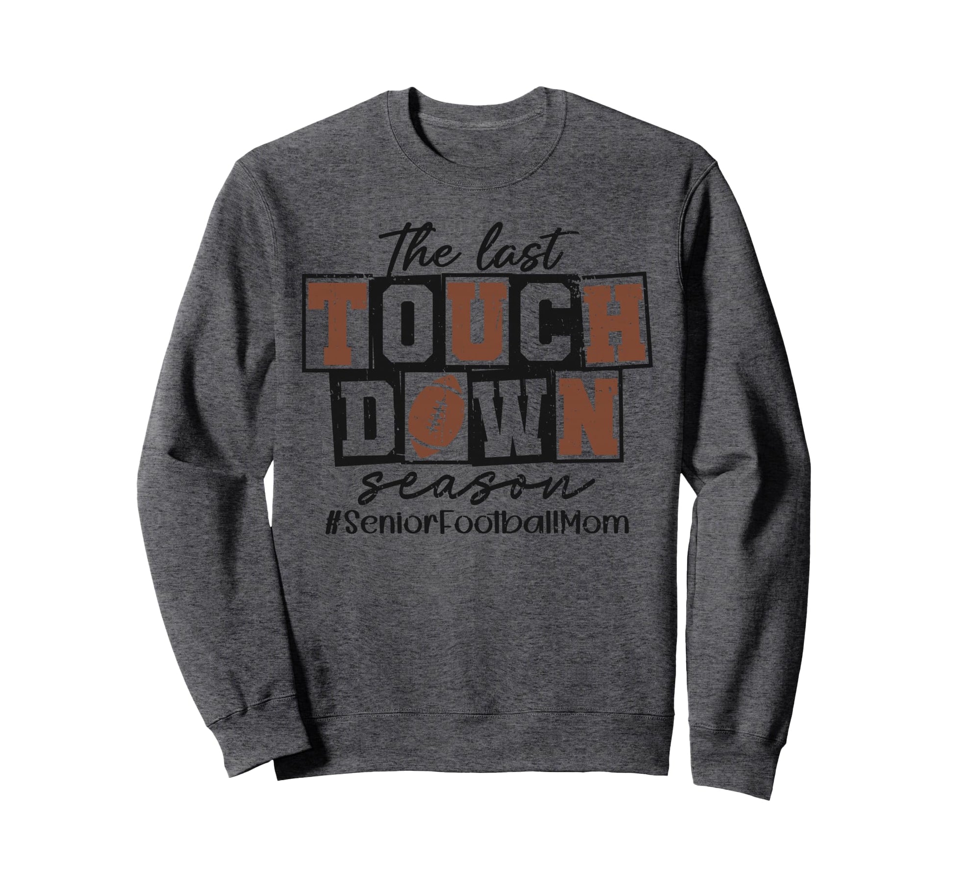 Senior Football Mom Football Mama Sweatshirt - Minimalist Print Unisex - T-Shirt, Sweatshirt, Hoodie