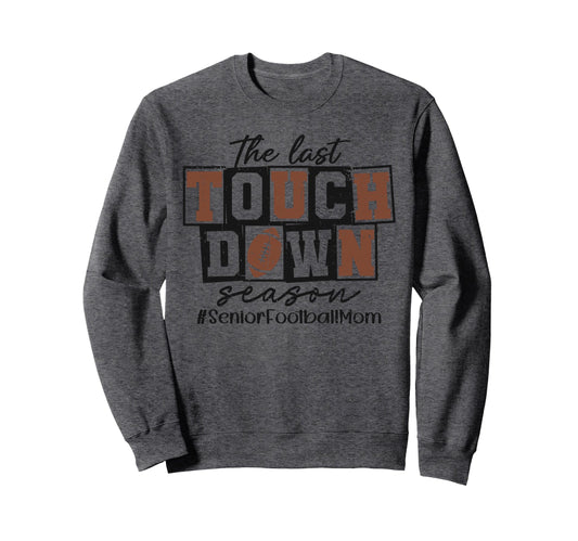 Senior Football Mom Football Mama Sweatshirt - Minimalist Print Unisex - T-Shirt, Sweatshirt, Hoodie