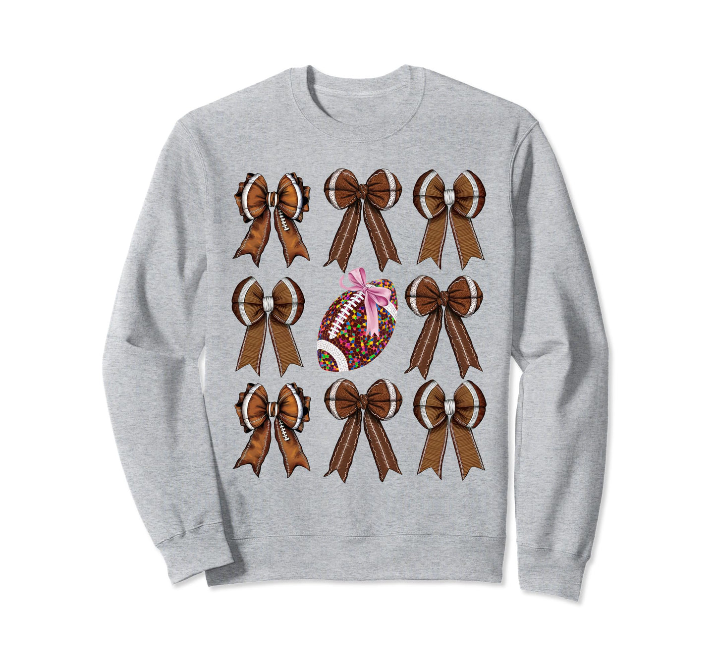 Womens Moms Coquette Bow Sweatshirt - Casual Everyday Wear Men Women - T-Shirt, Sweatshirt, Hoodie