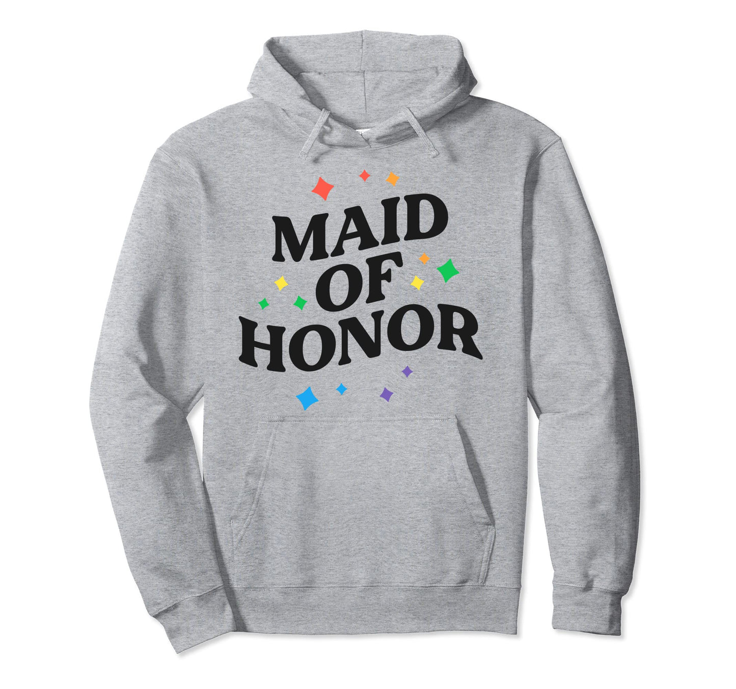 Maid Honor Lesbian Bachelorette Party Hoodie - Casual Everyday Wear Unisex - T-Shirt, Sweatshirt, Hoodie