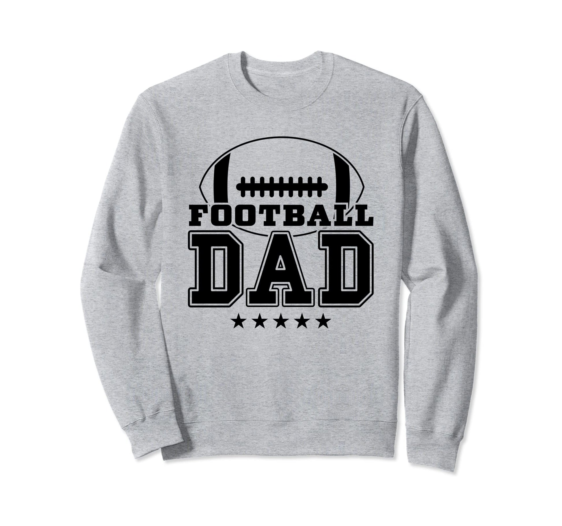 Football Dad American Football Sweatshirt - Aesthetic Graphic for Adults - T-Shirt, Sweatshirt, Hoodie