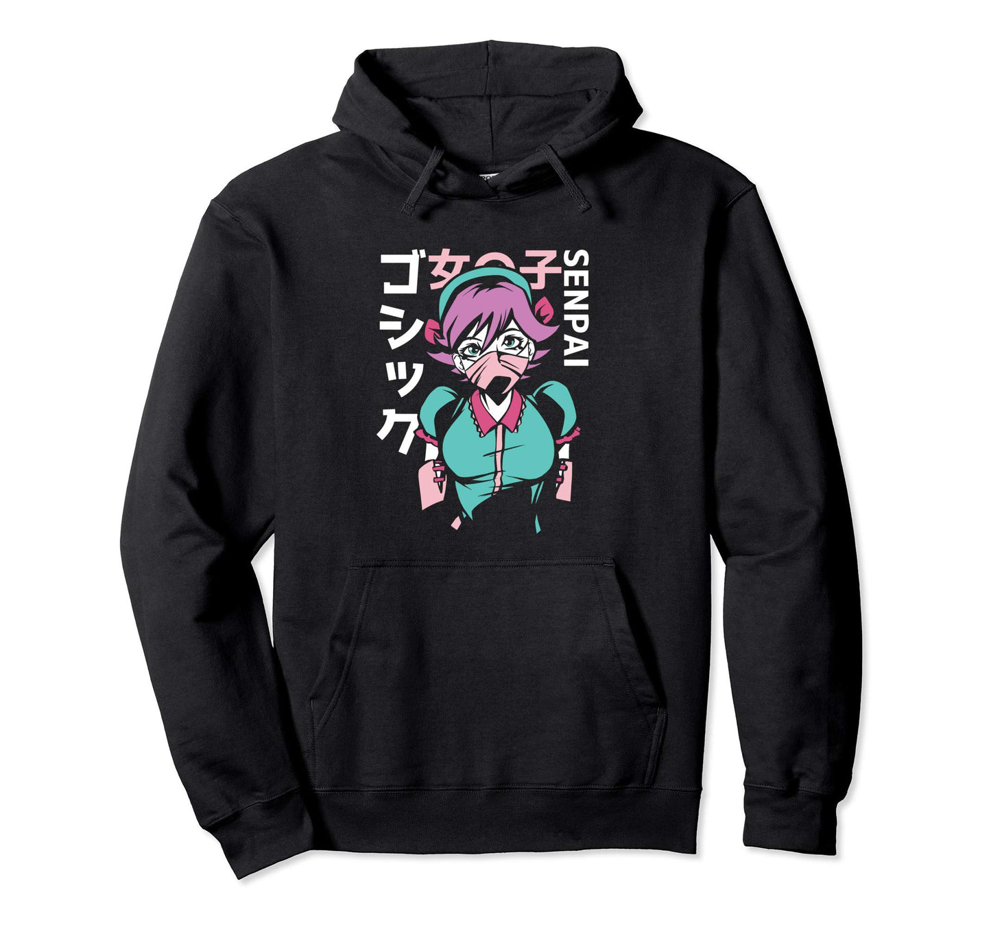 Japanse Anime Senpai Hoodie - Novelty Apparel Men Women - T-Shirt, Sweatshirt, Hoodie