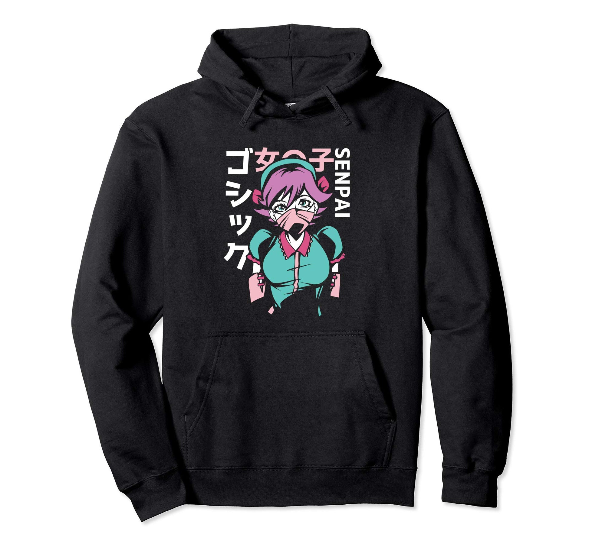 Japanse Anime Senpai Hoodie - Novelty Apparel Men Women - T-Shirt, Sweatshirt, Hoodie