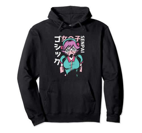 Japanse Anime Senpai Hoodie - Novelty Apparel Men Women - T-Shirt, Sweatshirt, Hoodie