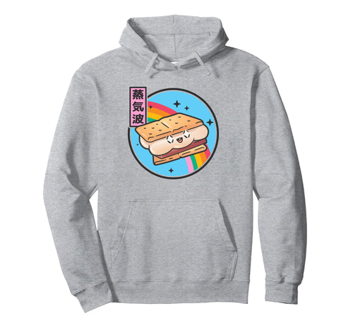 Happy Smore Rainbow Japan 80S Otaku Hoodie - Casual Everyday Wear Unisex - T-Shirt, Sweatshirt, Hoodie