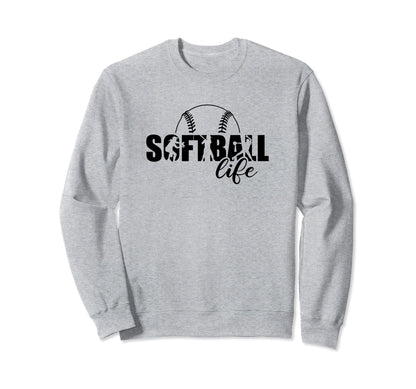 Living That Softball Mom Life Game Day T-Shirt - Streetwear Style Unisex - T-Shirt, Sweatshirt, Hoodie