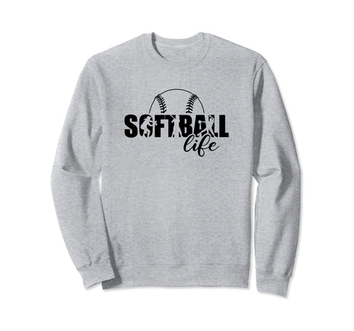 Living That Softball Mom Life Game Day T-Shirt - Streetwear Style Unisex - T-Shirt, Sweatshirt, Hoodie