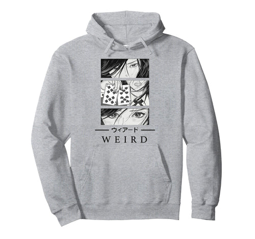 Anime Wird Japanese Art Aesthetic Hoodie - Trendy Graphic for Adults - T-Shirt, Sweatshirt, Hoodie