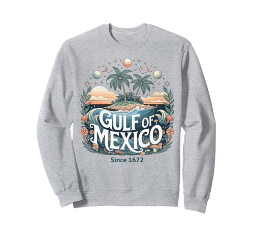 Boho Beach Sunset Gulf Mexico Sweatshirt - Unique Graphic Unisex - T-Shirt, Sweatshirt, Hoodie